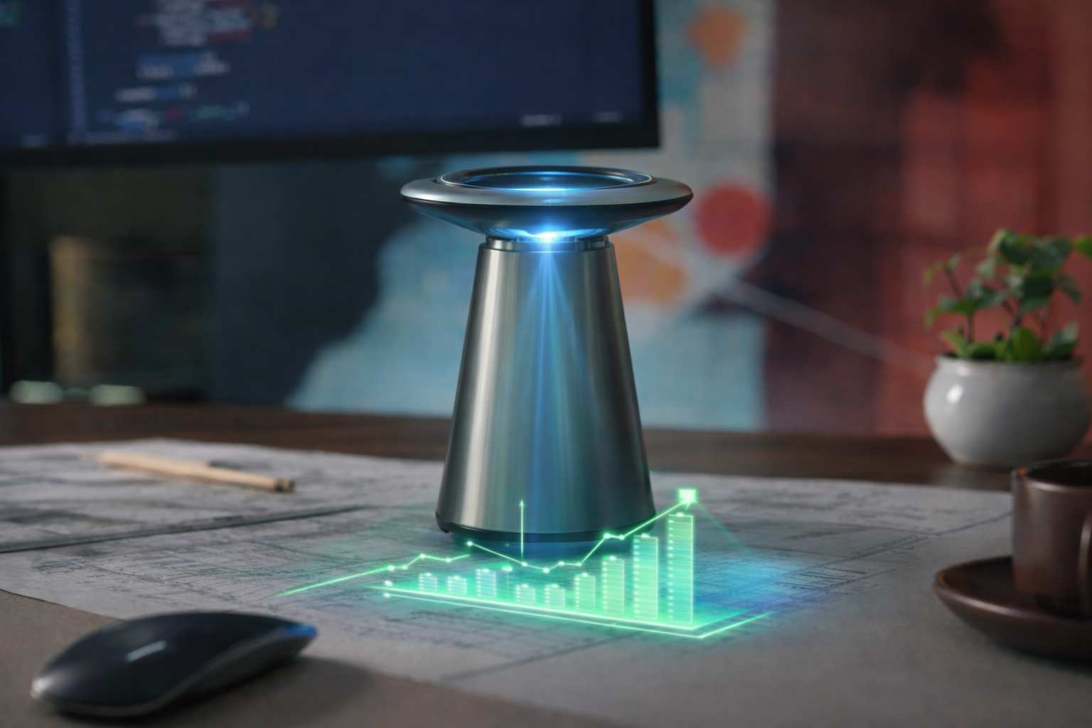 Vision-Language Model for Desktop AI